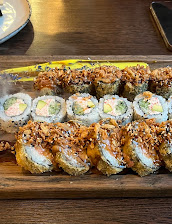 Sushi mix v restauraci IMI